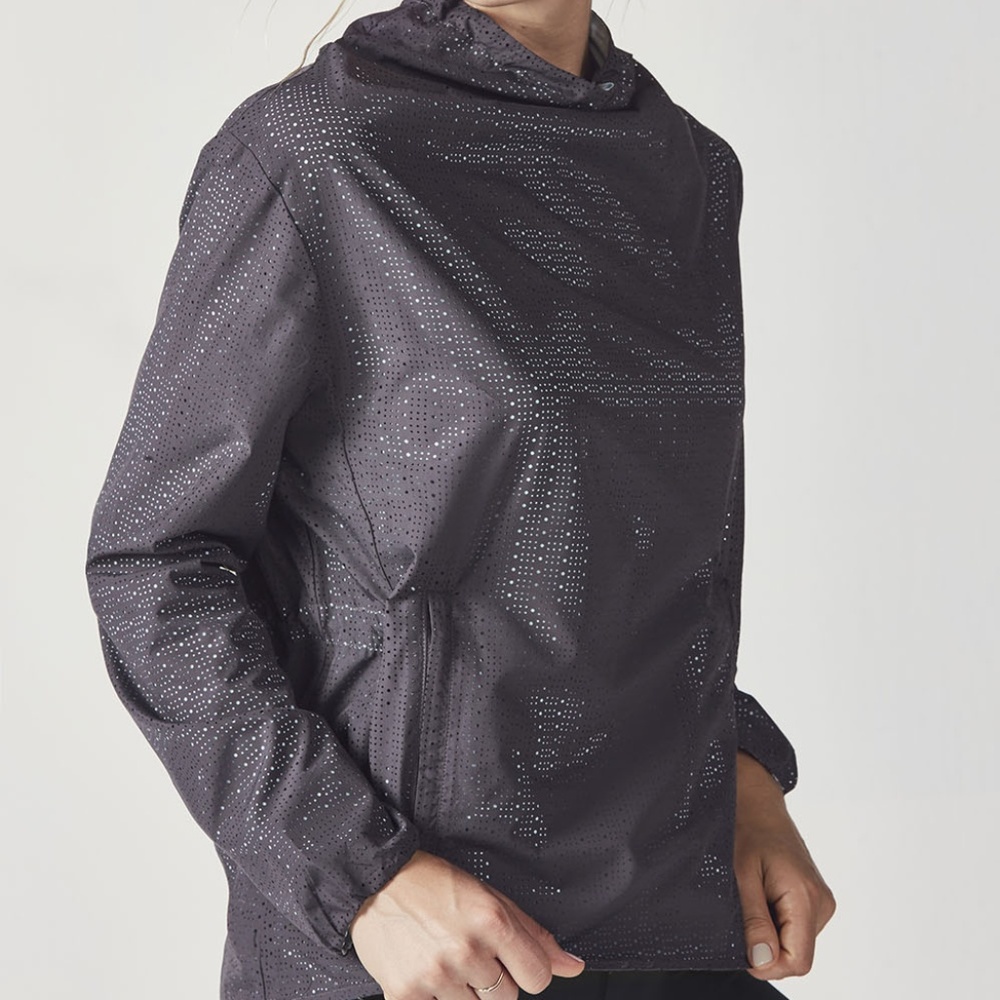 NWT Fabletics Liora Pullover, Small, Iron/Sterling